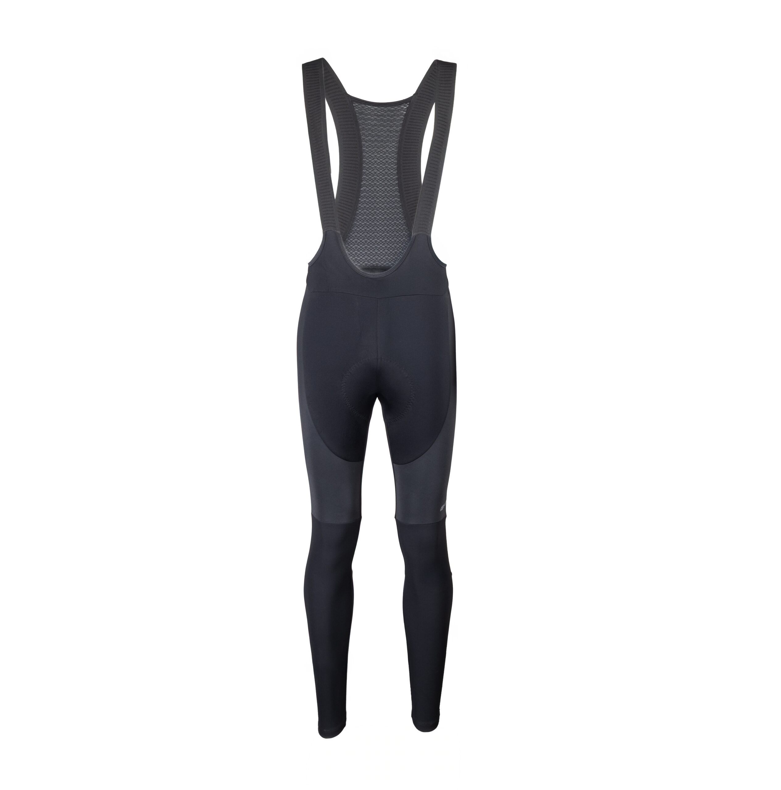 bibtights with padspecially developed two-layer FORCE padfront panel made of windproof material (above kneed and sides of thighs) and brushedback panel insulated lycra (fleece)pocket on the backreflective elementselastic bibs