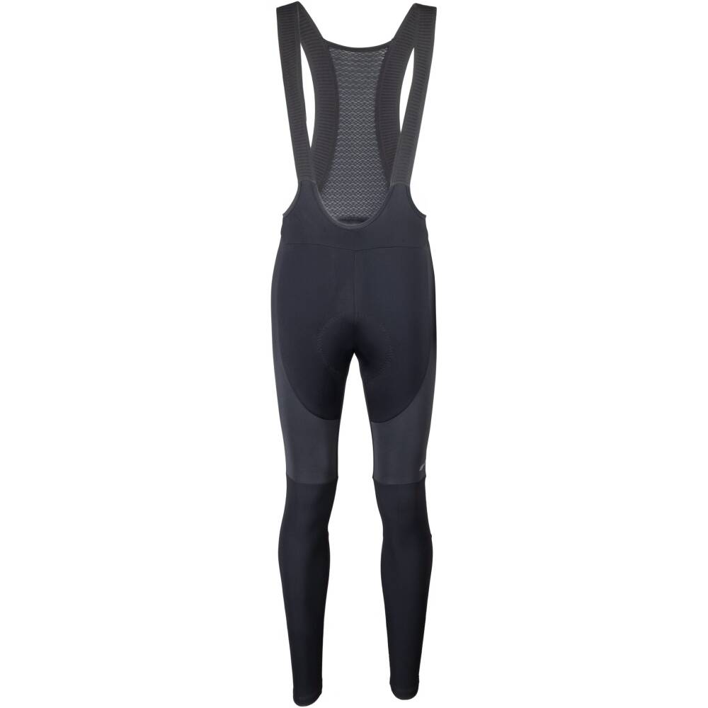 <p>bibtights with pad<br>specially developed two-layer FORCE pad<br>front panel made of windproof material (above kneed and sides of thighs) and brushed<br>back panel insulated lycra (fleece)<br>pocket on the back<br>reflective elements<br>elastic bibs