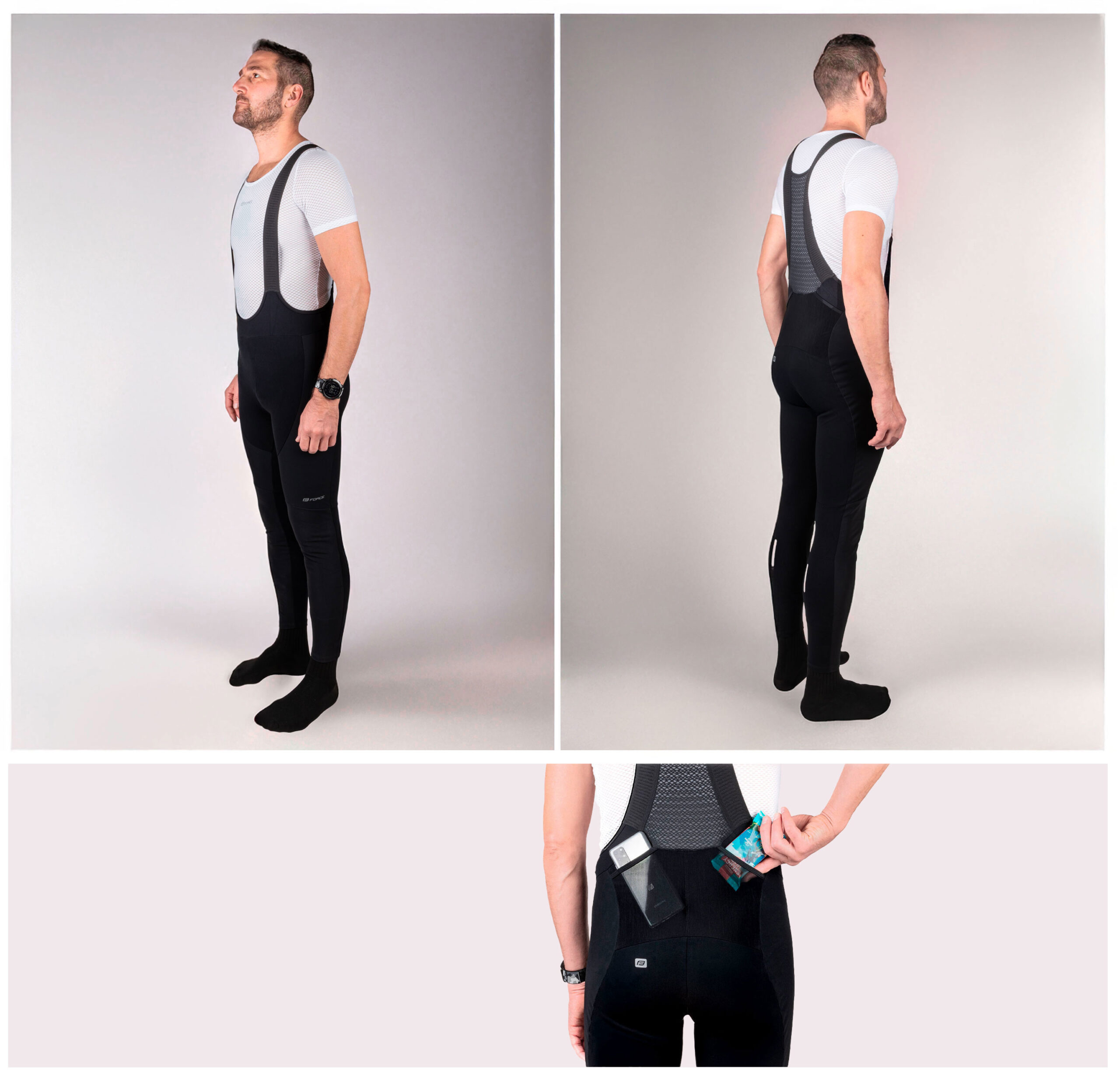 back part made of mesh for better breathabilitydesigned for temperatures ranging from 0 °C to +10 °Cmaterial: main panels: 75% polyamide