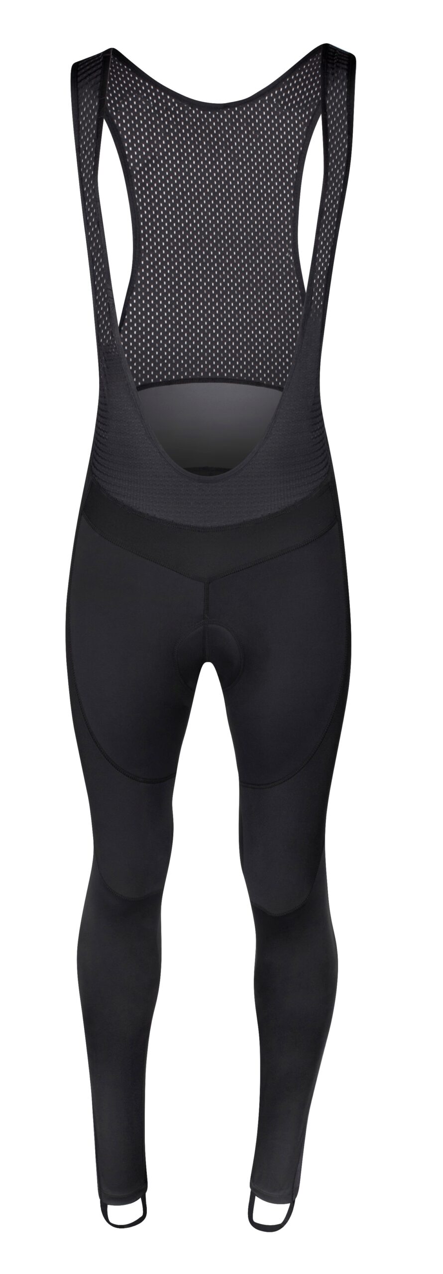 bibtights with anatomically shaped padflat seam