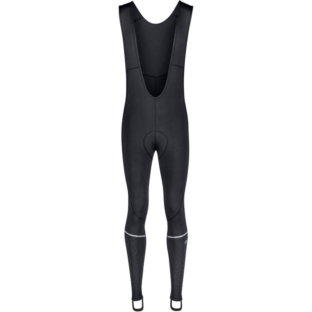 bibtights with under heel strap<br>specially developed double-layer FORCE pad<br>flat seams
