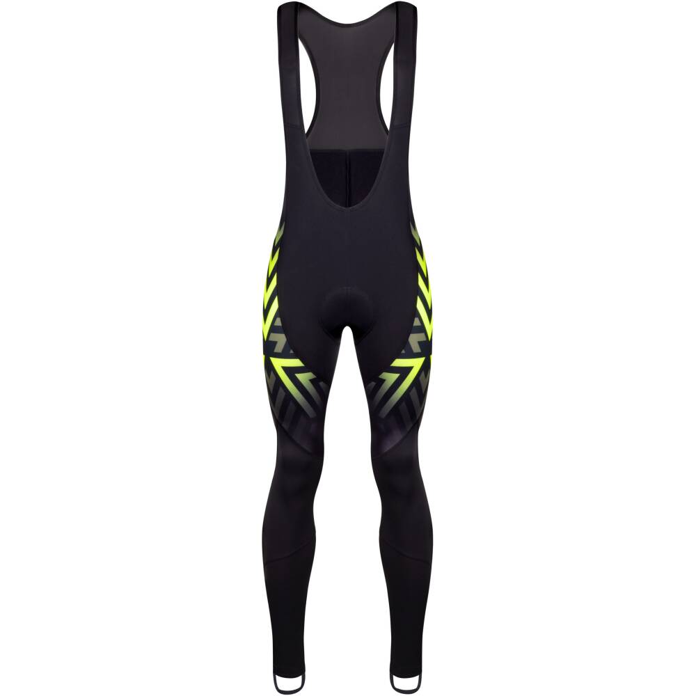 bibtights with under heel strap<br>comfortable anatomical pad<br>flat seam