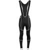 bibtights with under heel strap<br>flat seams