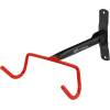 foldable bicycle wall hanger FORCE (2 holes)<br>to hang under the top frame tube <br>with plastic protection<br>maximal load: 15 kg