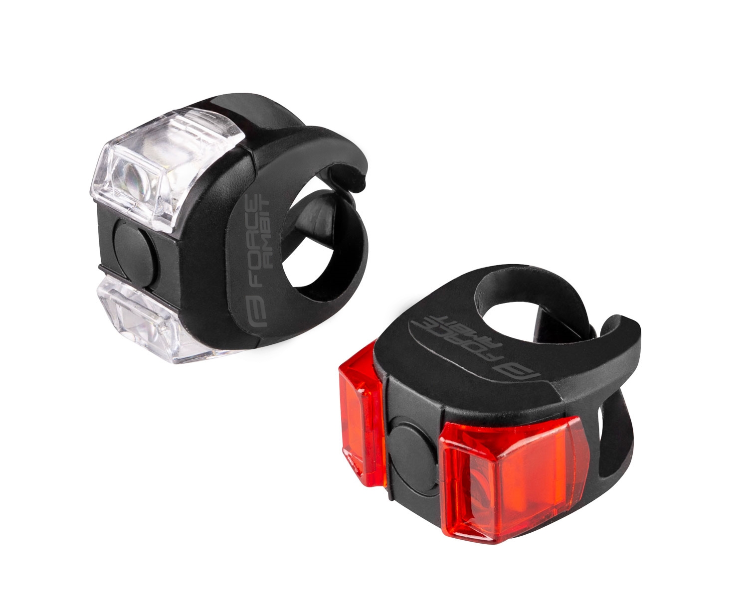 front white LED + rear red LED3 functions: lighting + 2 flashing modesuniversal elastic silicone holder 22