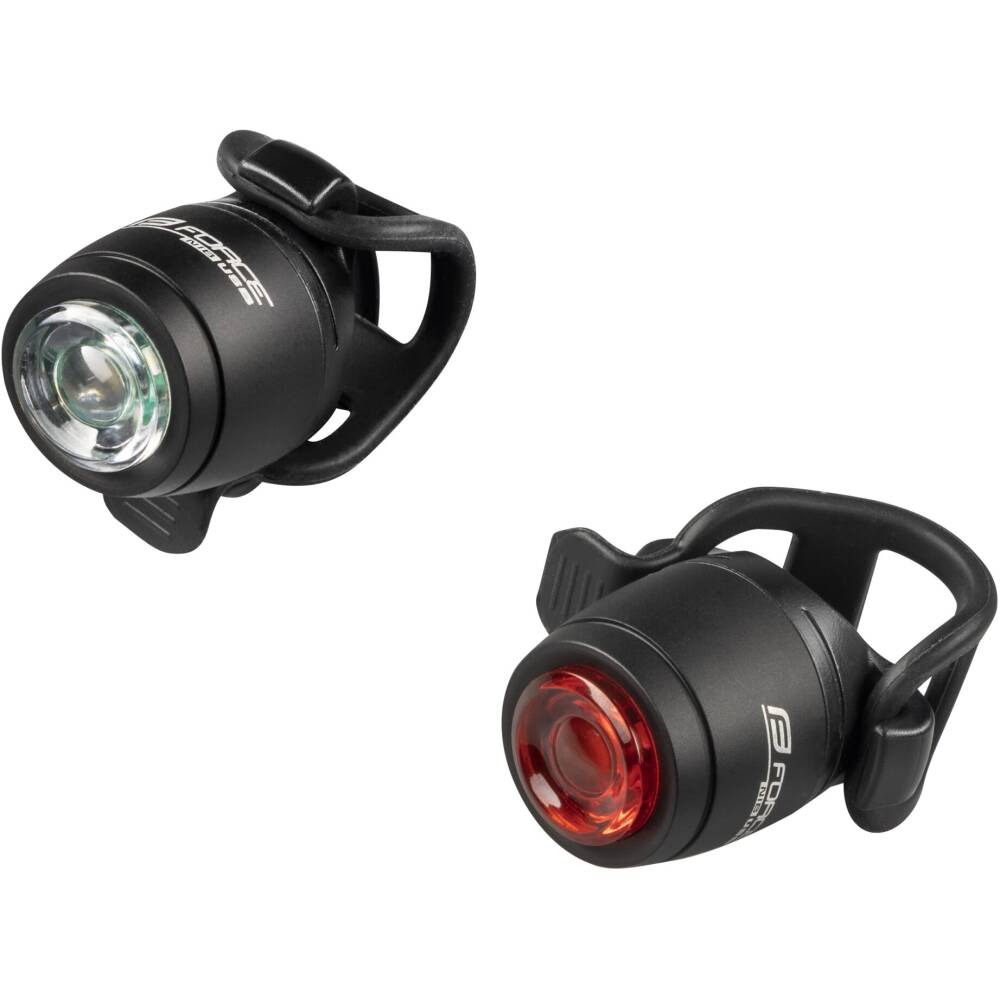 <p>set consists of:<br>FRONT light 1W SMD LED 50LM<br>5 functions: 2 functions of lighting