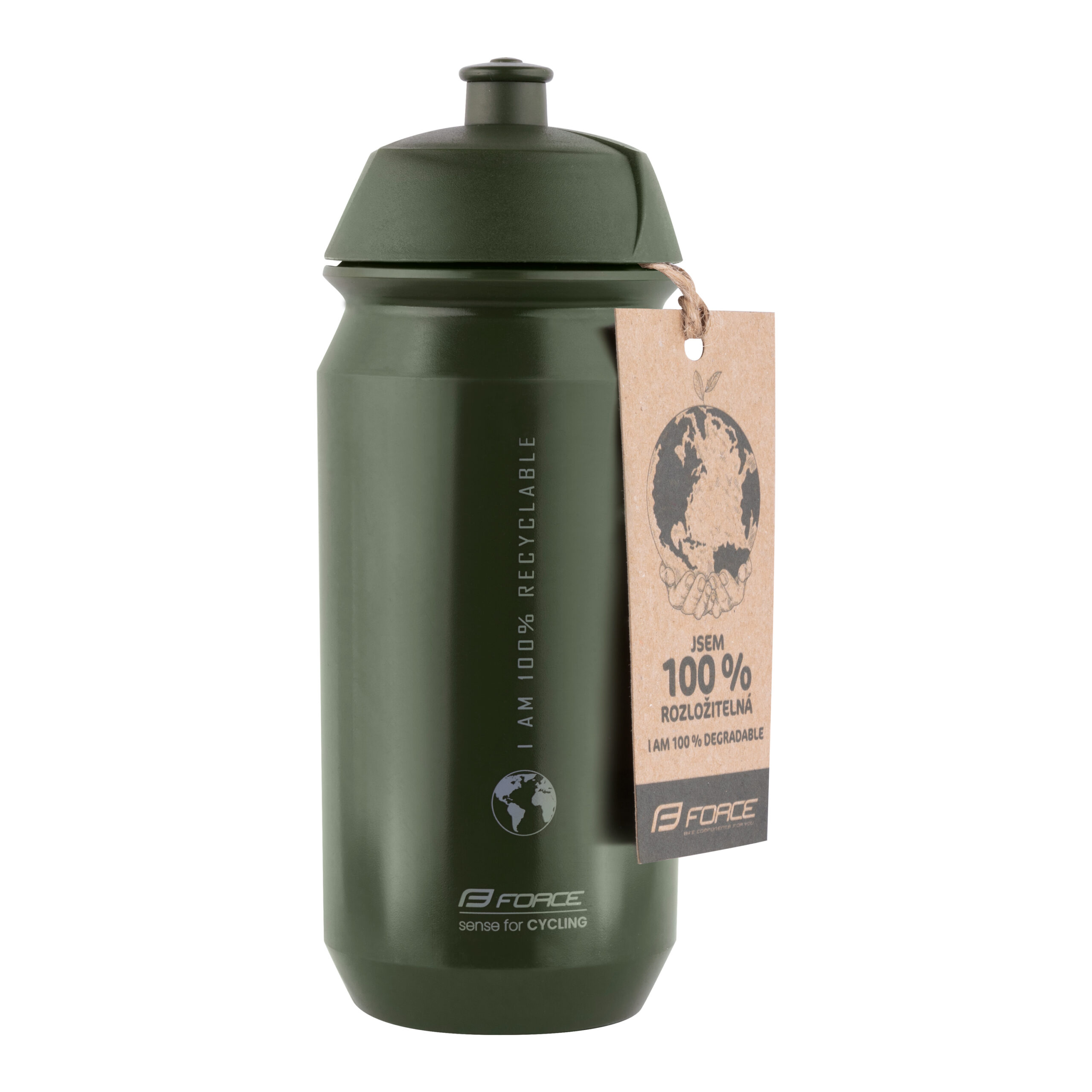 you can dispose of this bottle in the plastics bin to be 100% recycled. On the other hand