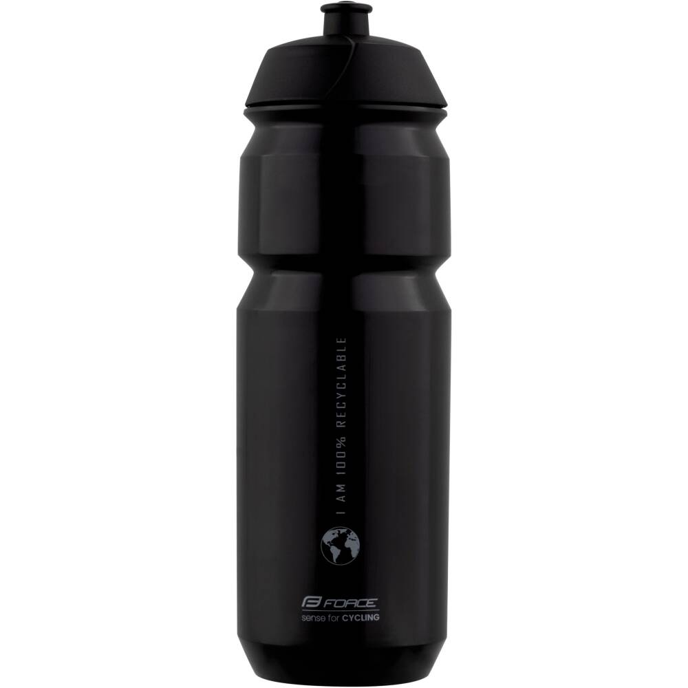 The bottle is made of biodegradable polyethylene which decomposes in the landfill. The flexibility of this material means it is much more recyclable. On one hand because it is simply made of polyethylene