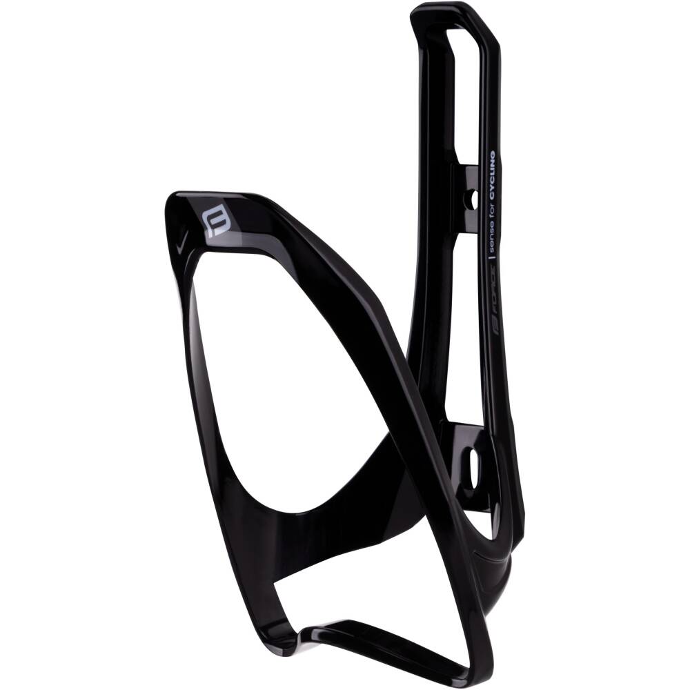 MTB or road bike? This favourite plastic bottle cage tunnes up every bike.<br><br><br>glossy black with white printing<br>without screws<br>material: plastic<br>weight: 31 g<br>option to buy packing card code 999951<br>packed in polybag