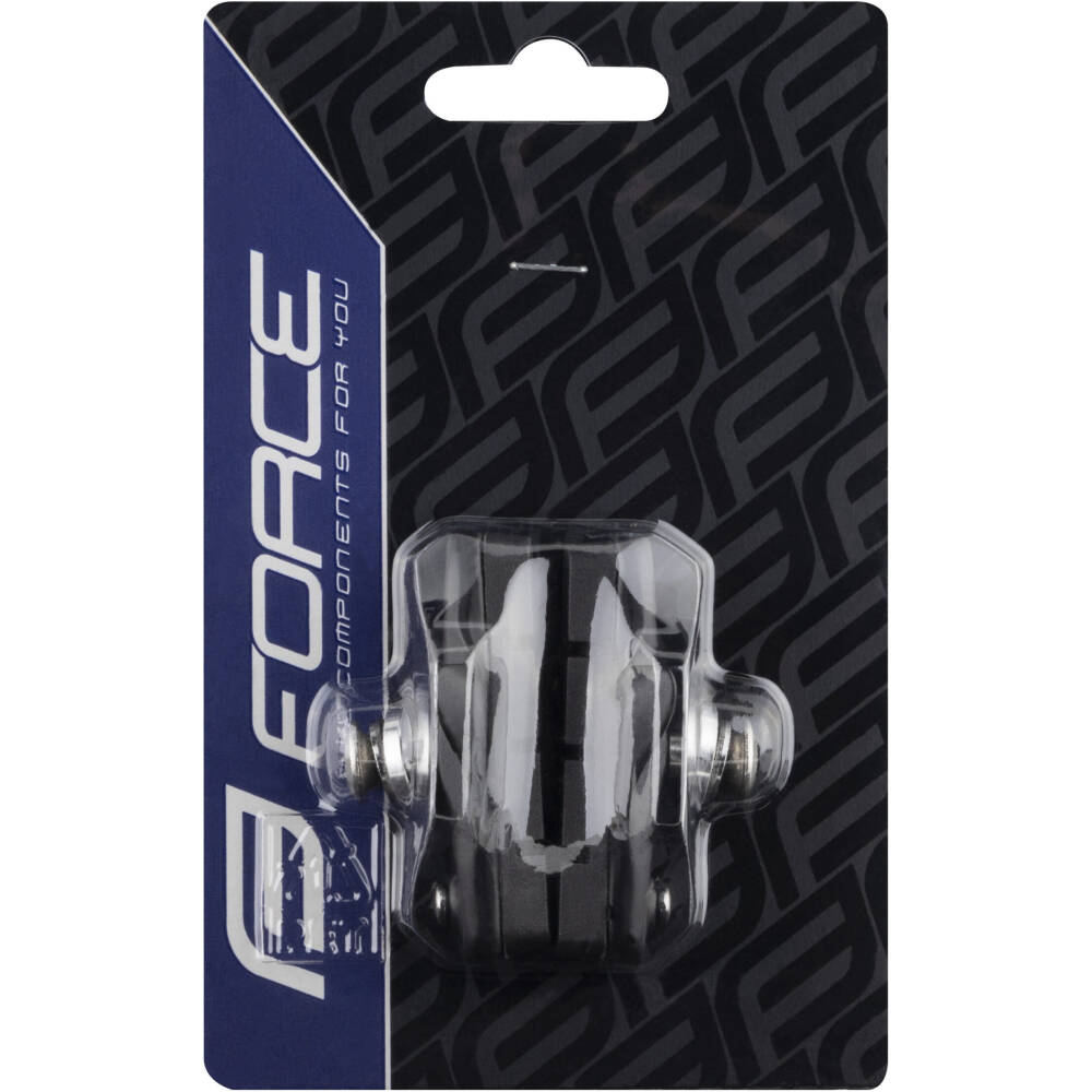 removable<br>hex screw mount<br>weight of 1 pair: 36 g<br>packed in FORCE blister