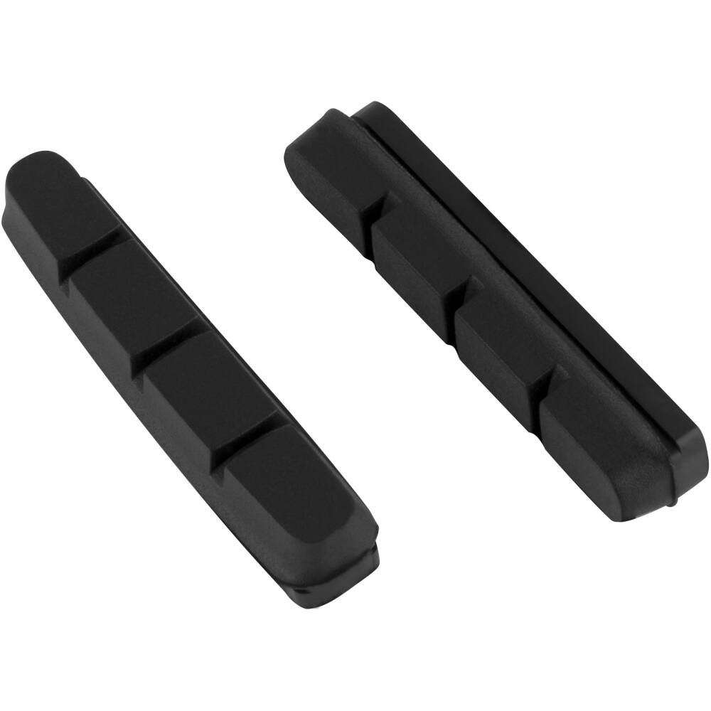 FORCE road spare brake shoes <br>length: 55 mm<br>compatible with SHIMANO<br>weight of 1 pair: 11 g<br>packed in FORCE blister