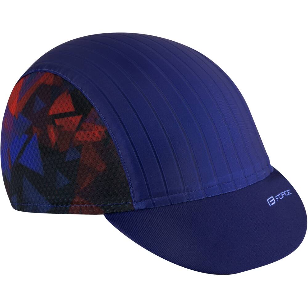 classic cycling cap with visor<br>mesh net on sides for better ventilation<br>elastic band at back part<br>circumference: 52