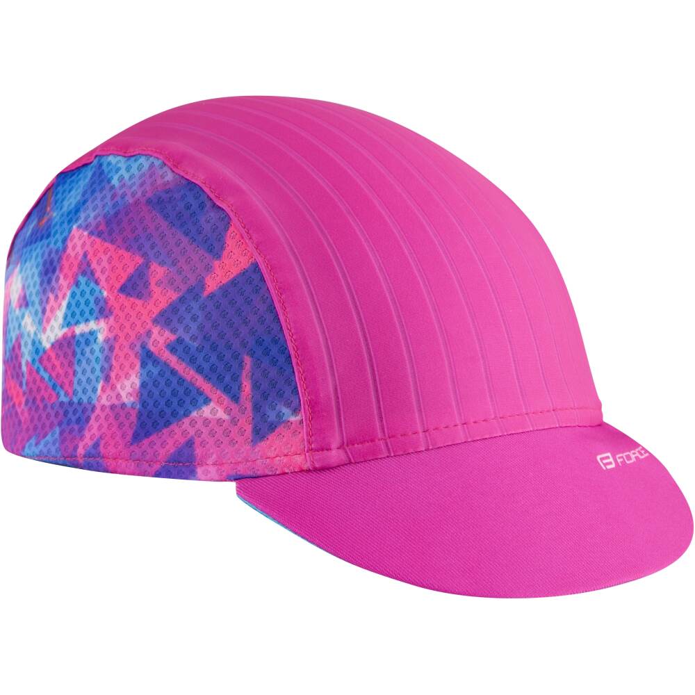 classic cycling cap with visor<br>mesh net on sides for better ventilation<br>elastic band at back part<br>circumference: 52