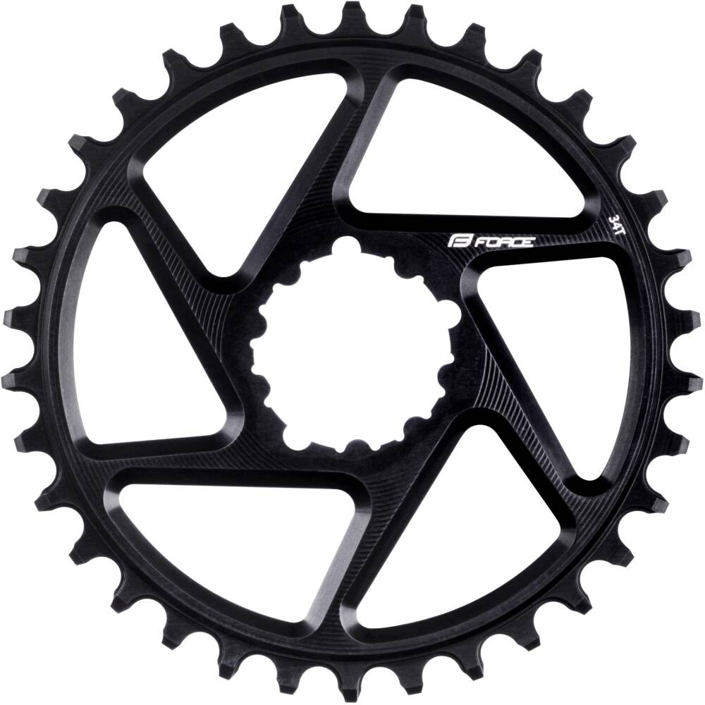 CNC milled chainring for all MTB disciplines<br>NW - Narrow Wide - special alternating tooth design (narrow teeth