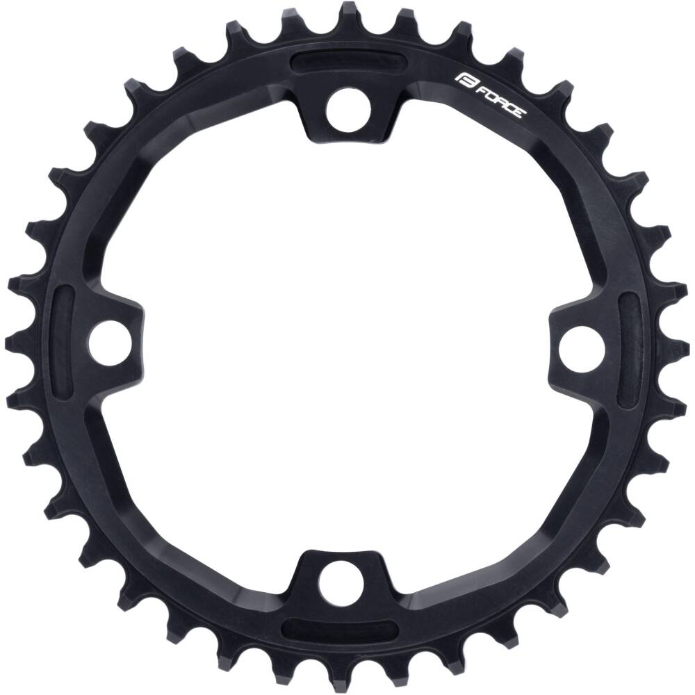CNC milled chainring for all MTB disciplines.<br>NW – Narrow Wide – special alternating tooth design (narrow teeth