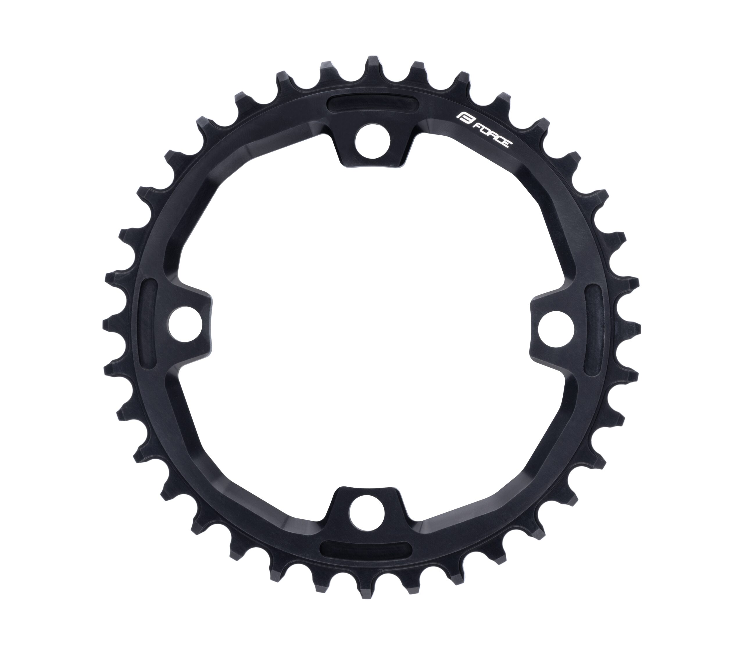 CNC milled chainring for all MTB disciplines.NW – Narrow Wide – special alternating tooth design (narrow teeth