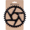 wide teeth) <br>prevents the chain from falling<br>chainring si designed for 10 - 11 -12 speed systems<br>DM - Direct mount - for SRAM Direct mount cranks<br>finish: black anodized<br>material: AL 7075<br>offset: 3 mm