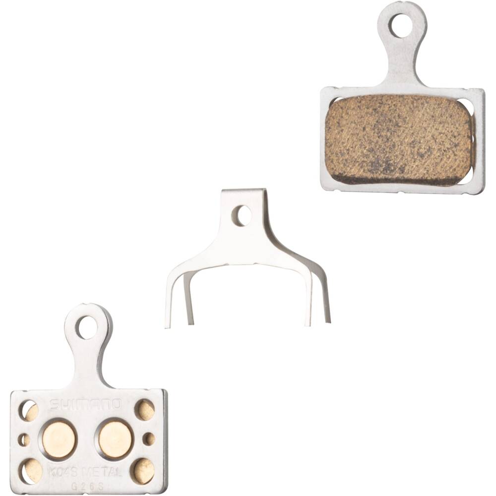 brzdové destičky SHIMANO K04S<br>kovová směs