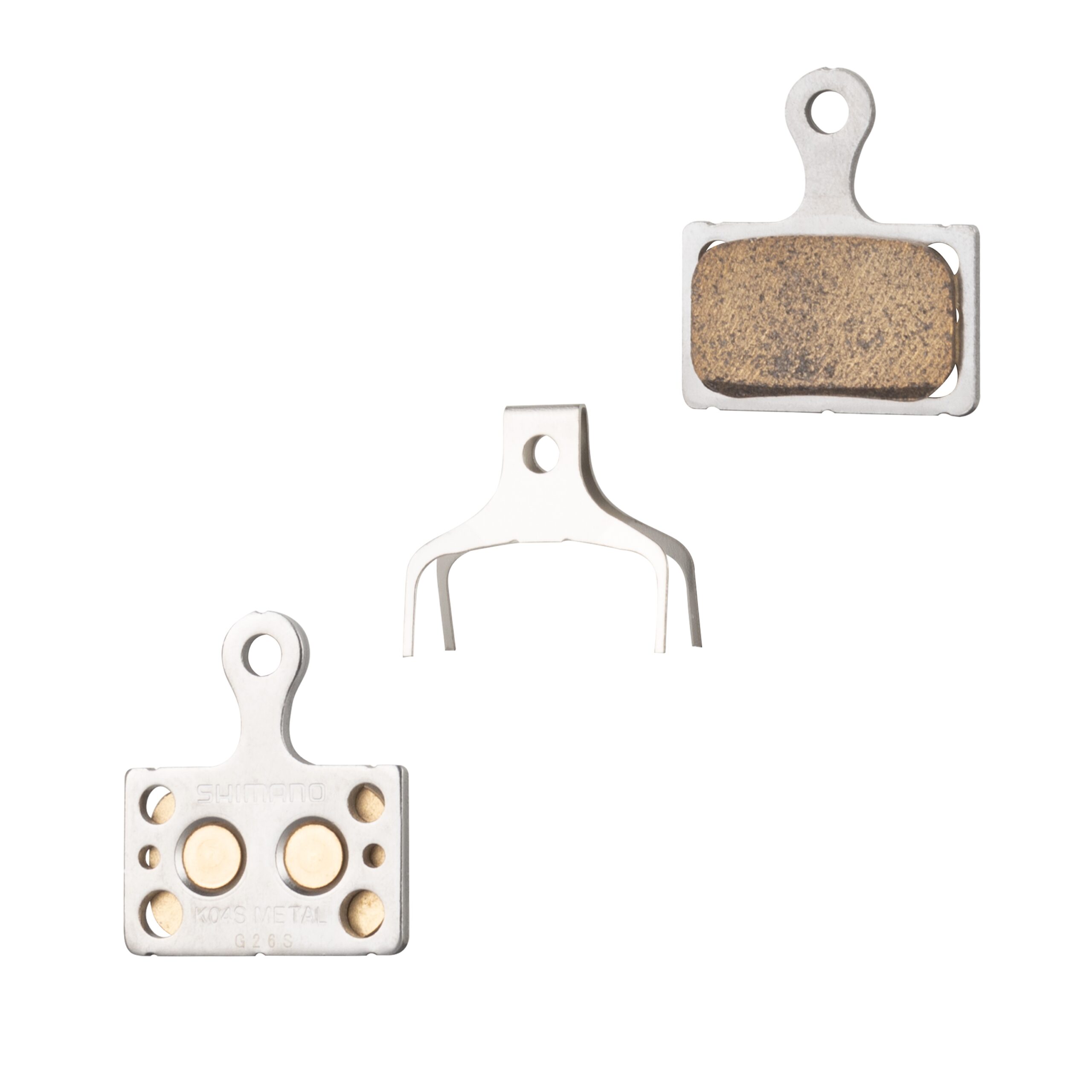 brzdové destičky SHIMANO K04Skovová směs