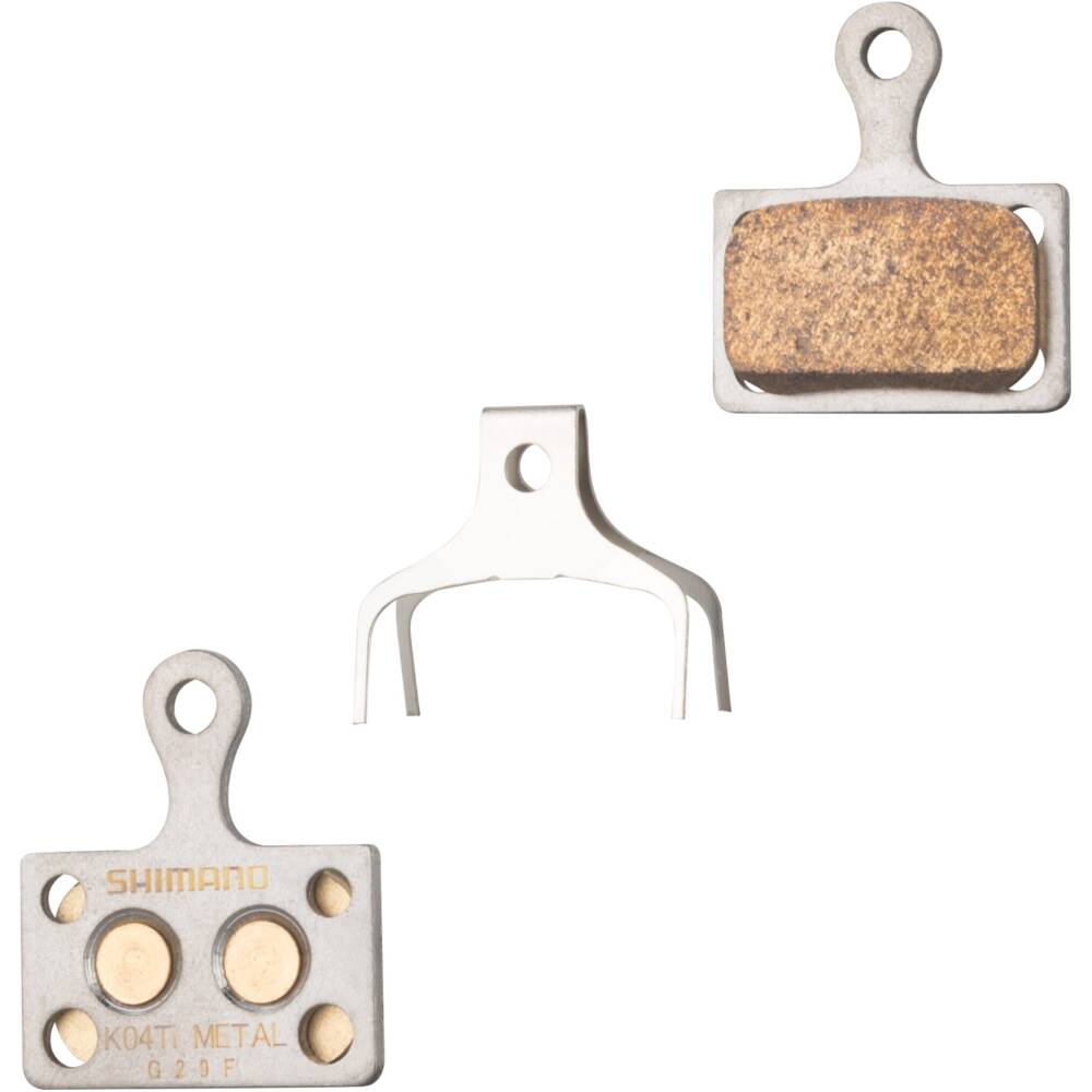 brzdové destičky SHIMANO K04Ti<br>kovová směs