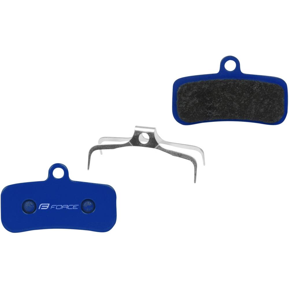 spare brake pads FORCE for cooler art. 4234924<br>steel base<br>polymer/organic compound<br>thin disc pad:  2