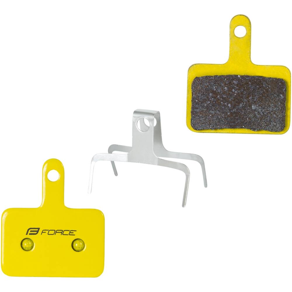 steel base<br>sinter/metallic compound<br>compatible with <strong>SHIMANO</strong>: <font size="2">BR-M575