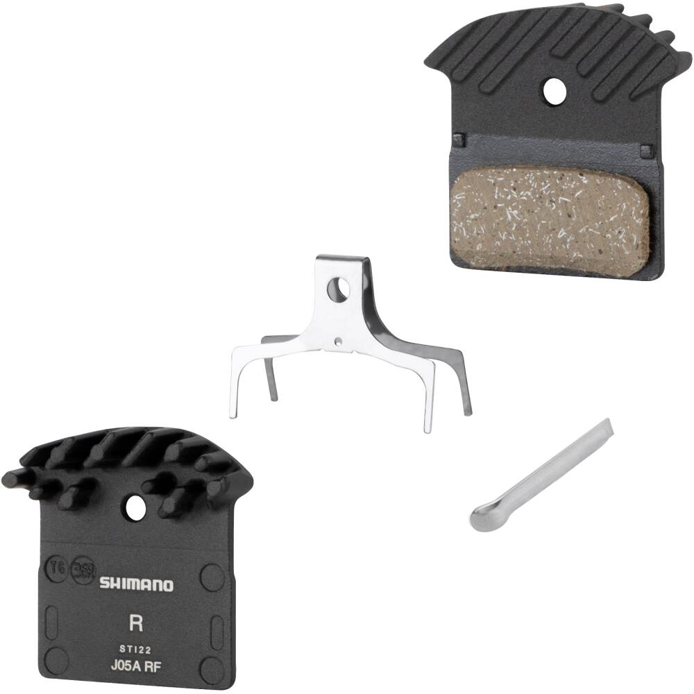 substitution for J03A<br>brake pads SHIMANO J05A<br>resin compound<br>designed for hydraulic disc brakes SHIMANO: <br>BR-M9000