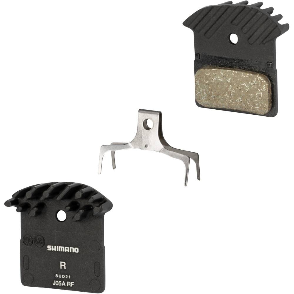 substitution for J03A<br>brake pads SHIMANO J05A<br>resin compound<br>designed for hydraulic disc brakes SHIMANO: <br>BR-M9000