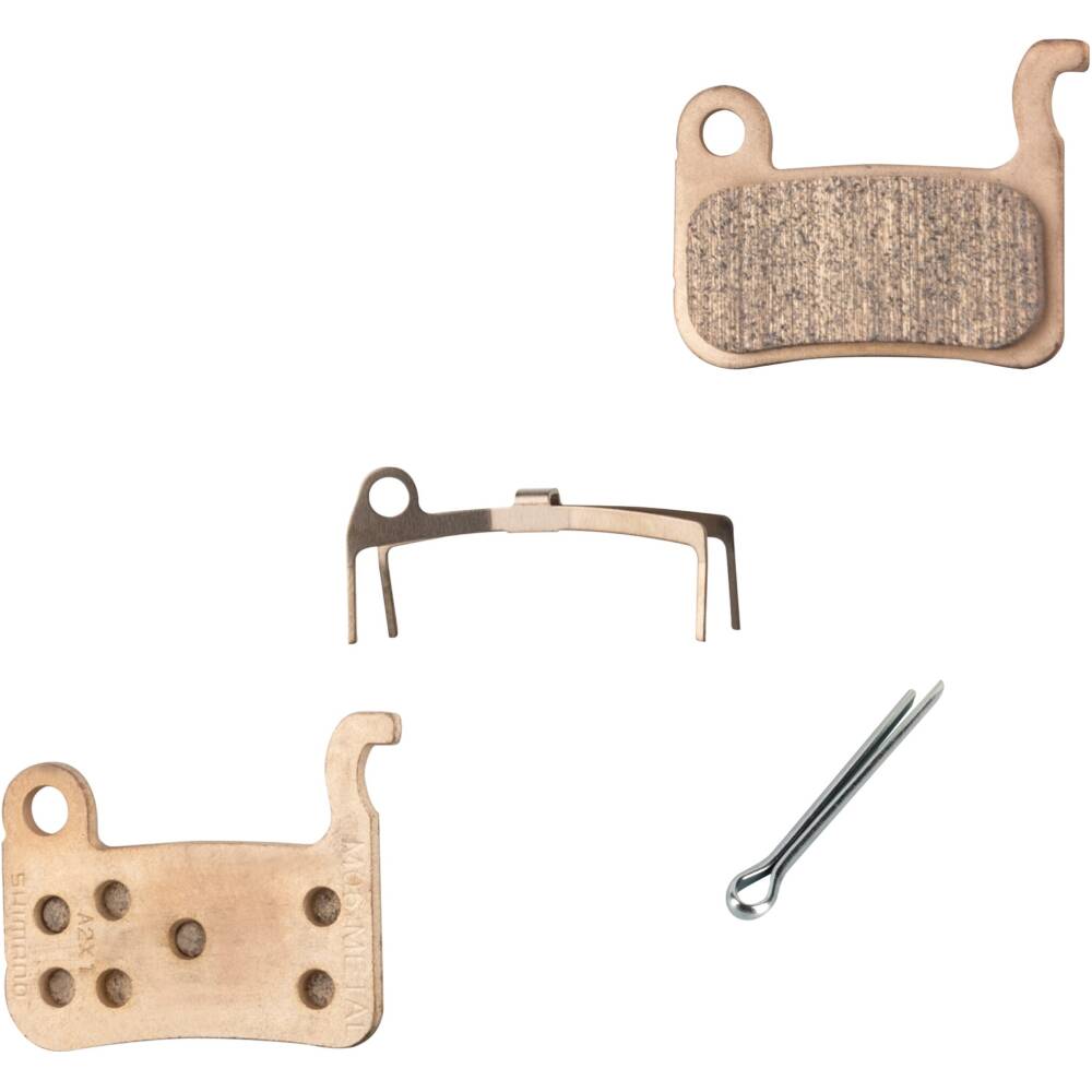 brake pads SHIMANO M06<br>sintered metallic compound<br>designed for hydraulic disc brakes SHIMANO: <br>BR-M975