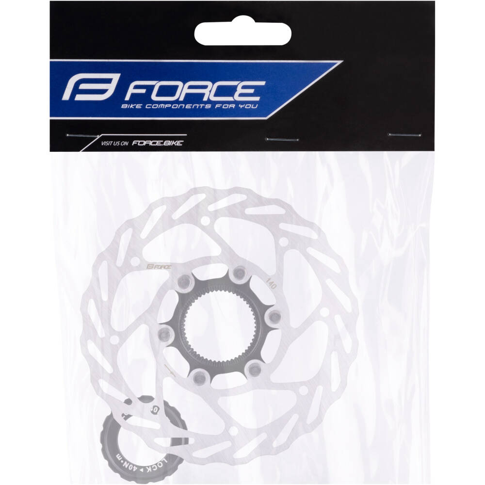 with nut<br>material: stainless steel<br>weight: 119 g<br>packed in polybag with FORCE card