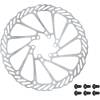 diameter of the brake rotor: 180 mm<br>6 bolt attachment<br>with torx screws<br>material: stainless steel <br>weight: 131 g<br>packed in polybag with FORCE card