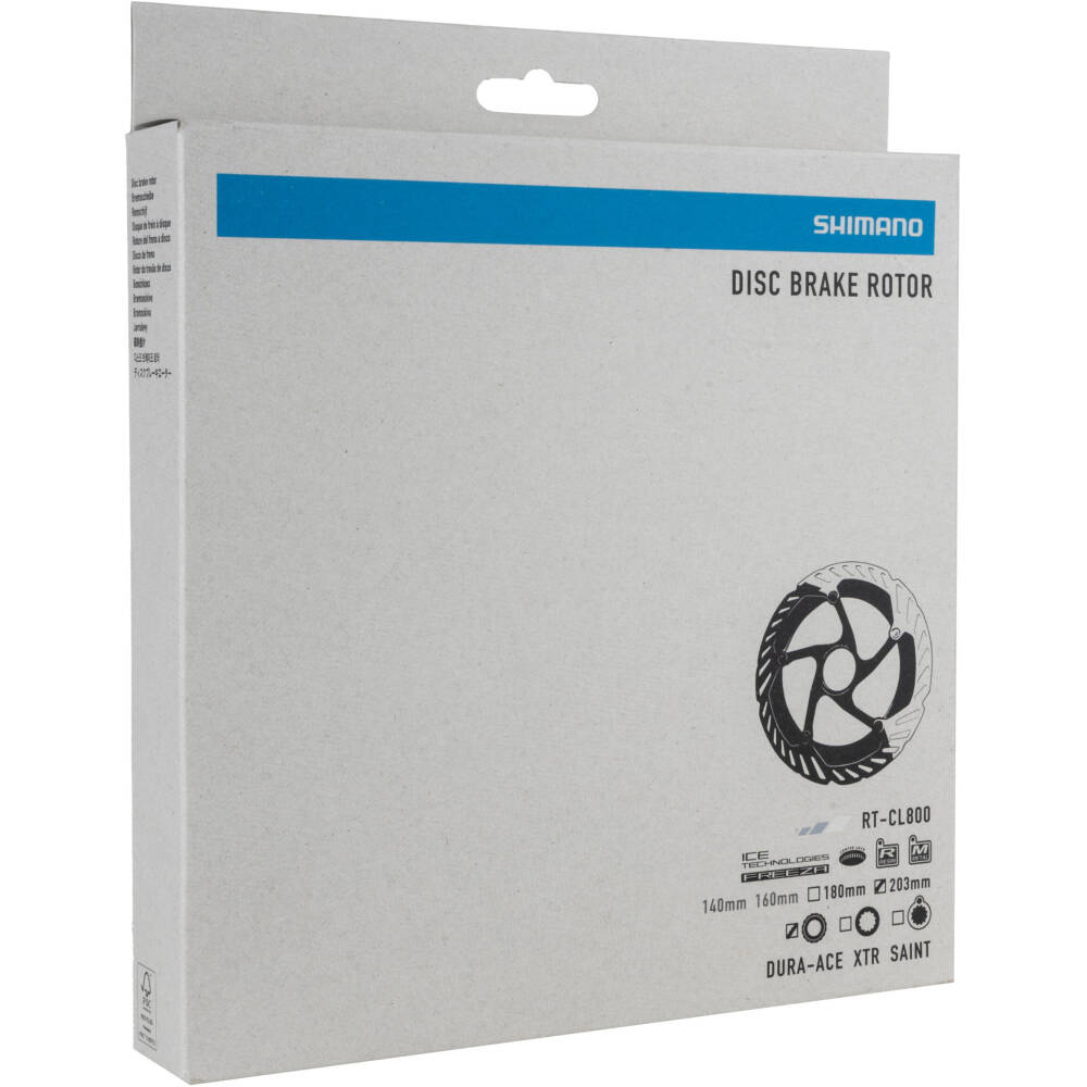 o 203 mm<br>Ice Technologie Freeza - lepší chlazení<br>chladící žebra/lamely po obvodu kotouče pro ještě lepší odvod tepla<br>vrstvený brzdný kotouč ocel/hliník/ocel<br>dvoudílné provedení pro vyšší tuhost a nízkou hmotnost<br>včetně závěrné matice s externím ozubením<br>hmotnost 169 g<br>balené provedení v krabičce