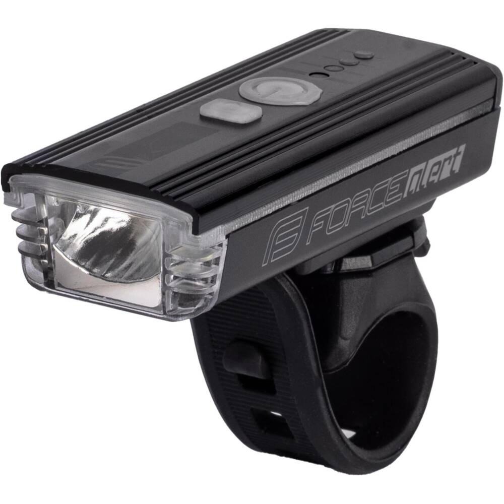 1x 5W Samsung LED 350 LM + 12x side SMD LED<br>5 functions: 3 functions of lighting + 1 flashing mode + 1 horn<br>universal elastic silicone holder for handlebar 22