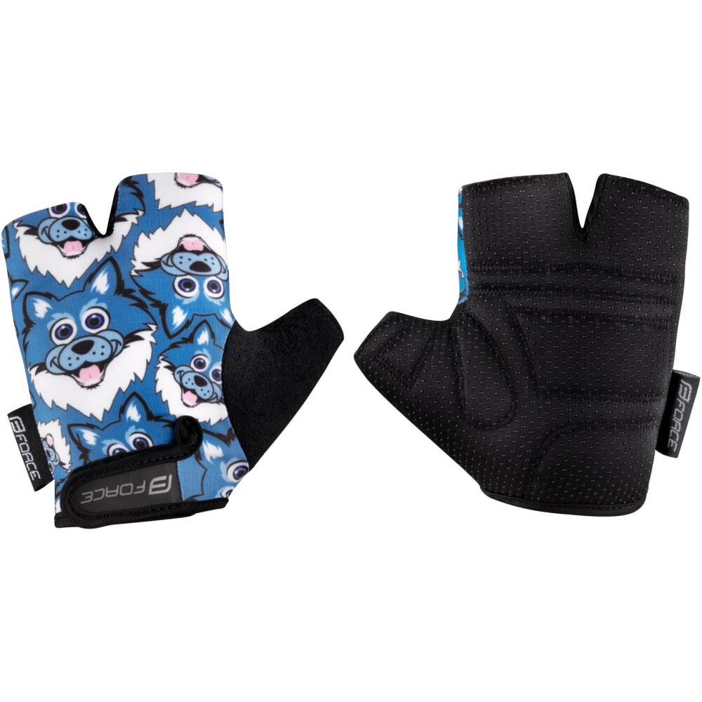 three-fingered gloves<br>outer thumb side from soft terry for wiping the nose<br>inner palm from anti-slip noban material<br>whole palm soft inserts