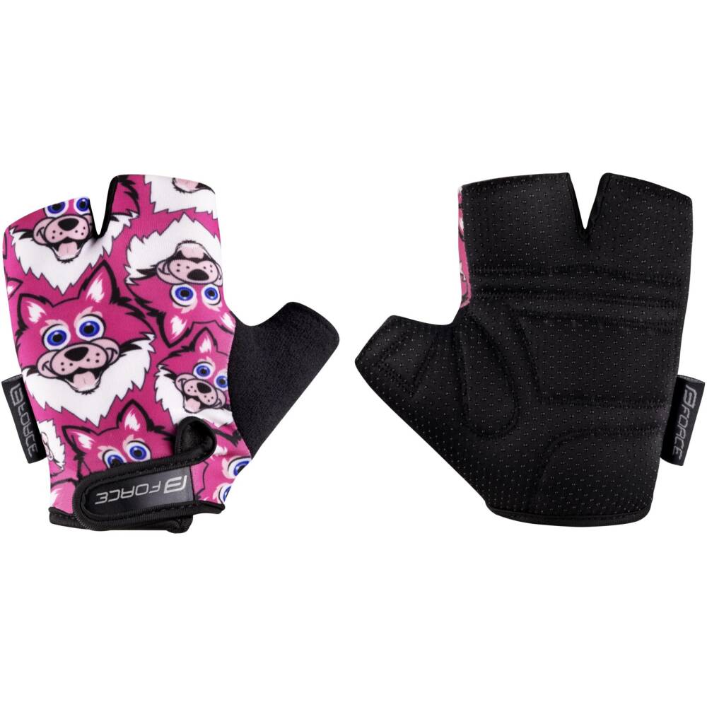 three-fingered gloves<br>outer thumb side from soft terry for wiping the nose<br>inner palm from anti-slip noban material<br>whole palm soft inserts