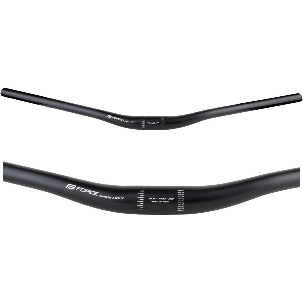 handlebar FORCE BASIC H6.4<br>designed for stem diameter: 31