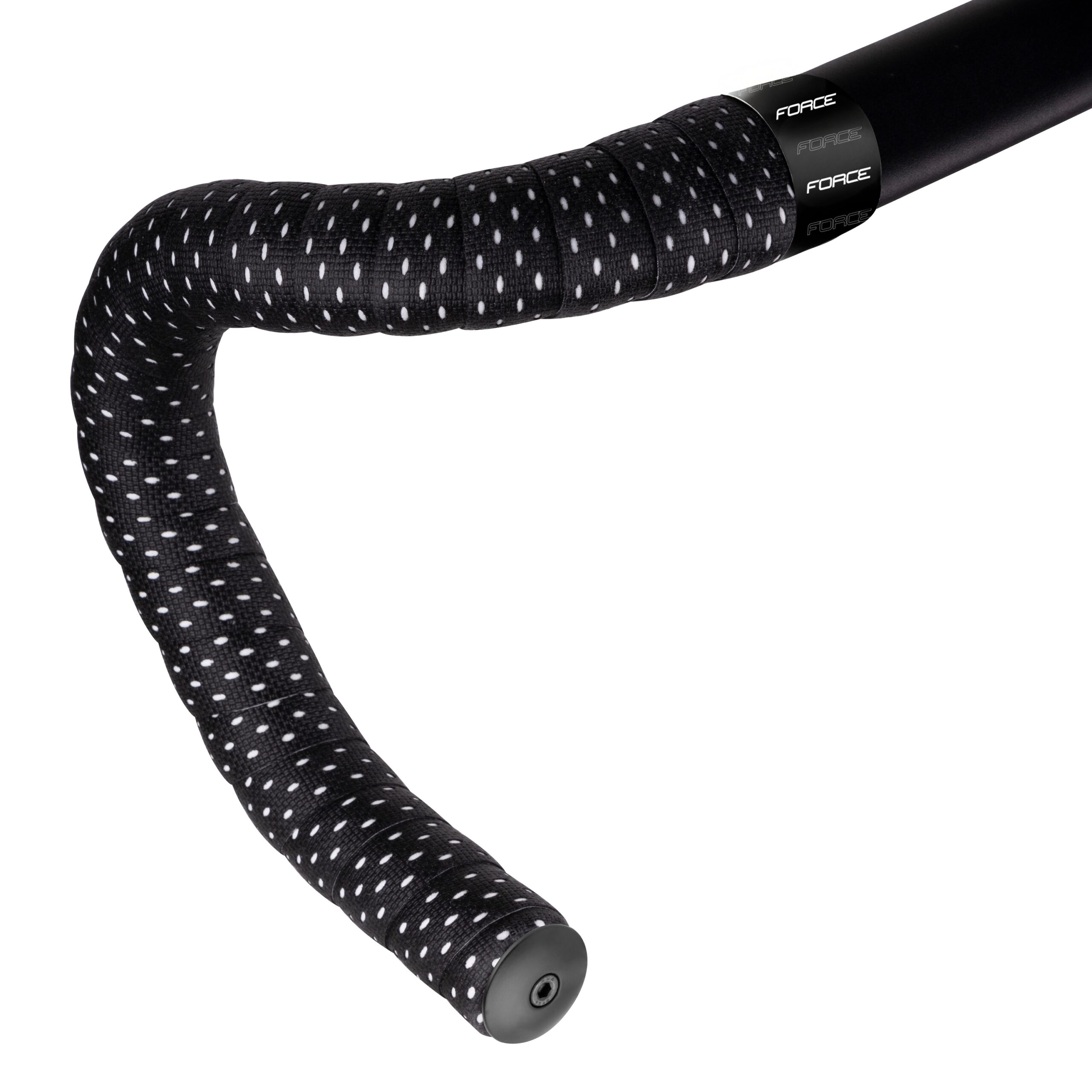 self-adhesiveimproved metal studssurface finish to support gripwith FORCE handlebar plugs and finishing tapematerial: EVA 50%/PU 50%dimensions: 2x rolls (length 1940 mm