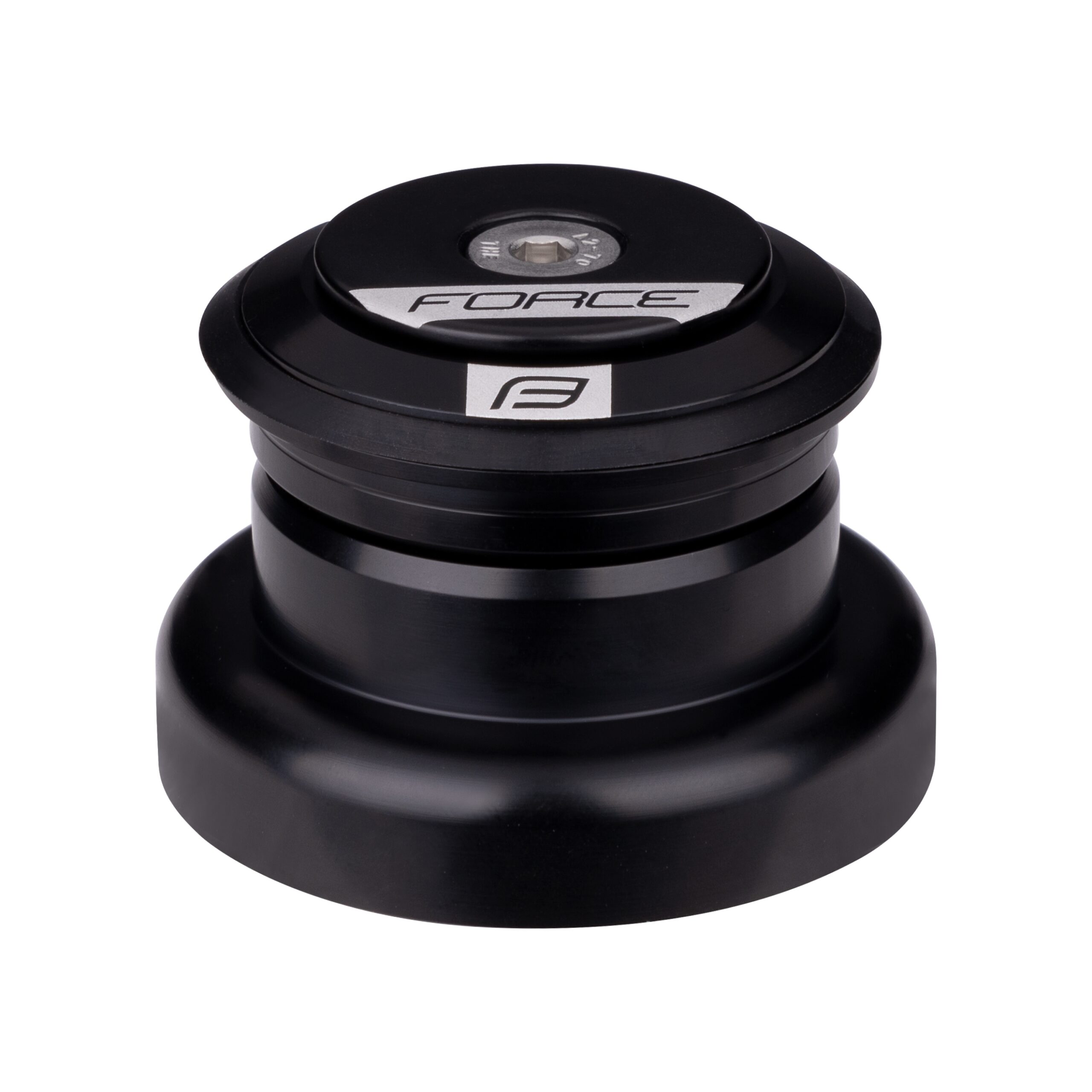 semi-integrated FORCE headset 1 1/8" industrial bearingsheight of upper headset cone: 5 mmfor diameter of head tube: 44 mm inner diameter of the lower ring: 40 mm ( TAPER fork )material: alloy