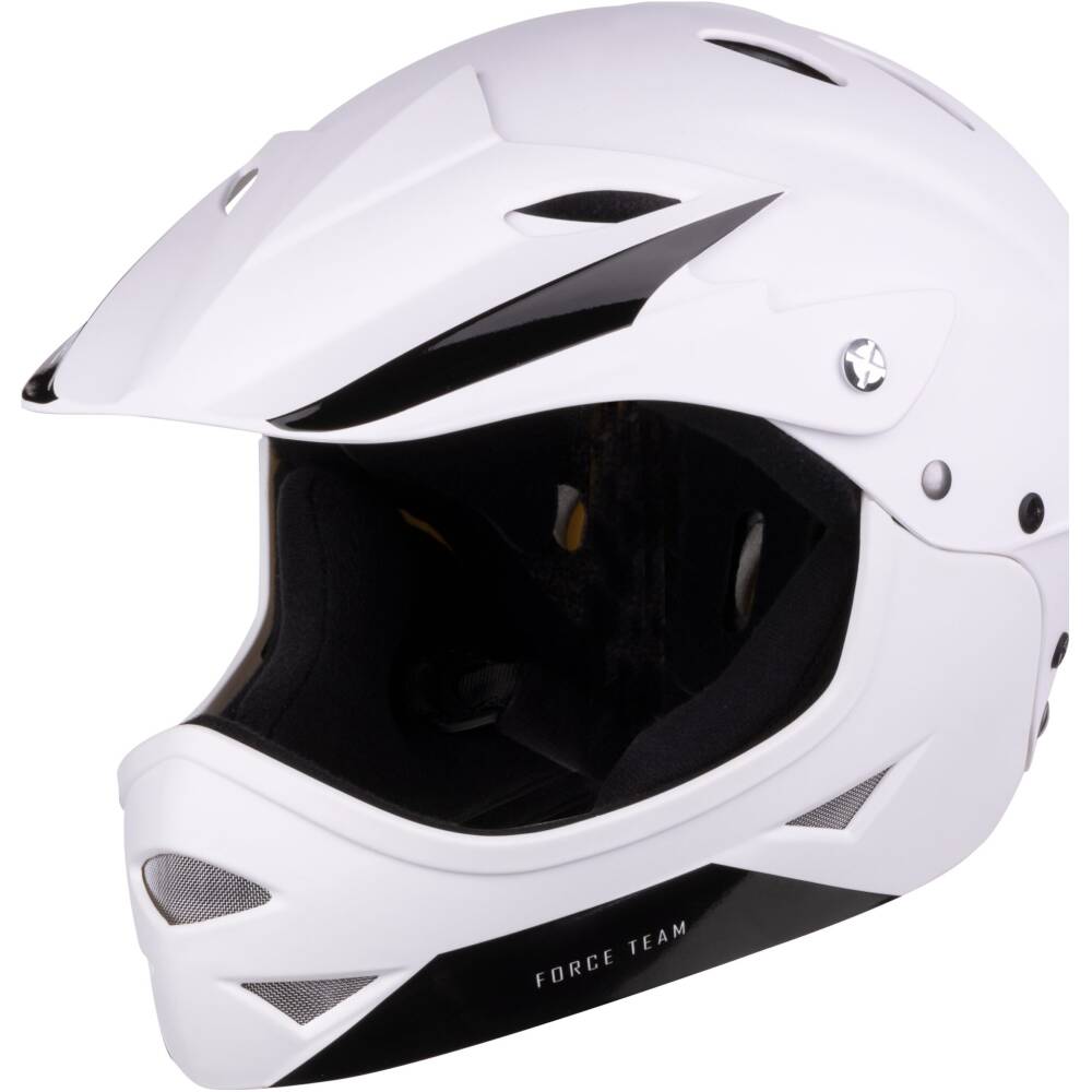 This junior helmet made especially for DOWNHILL provides maximum safety thanks to its construction