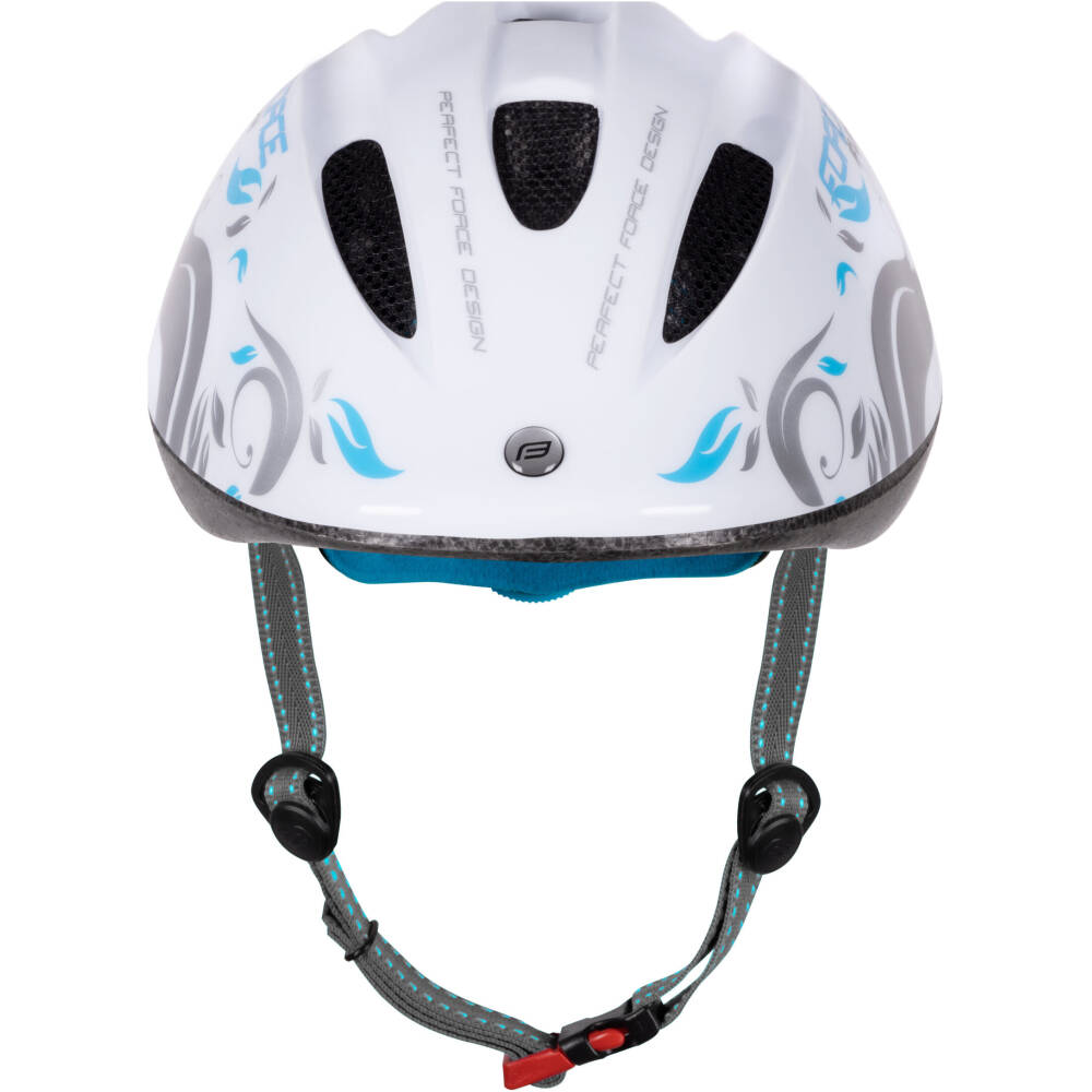 adjustable size and reflective elements. The smallest cyclists need the highest level of protection