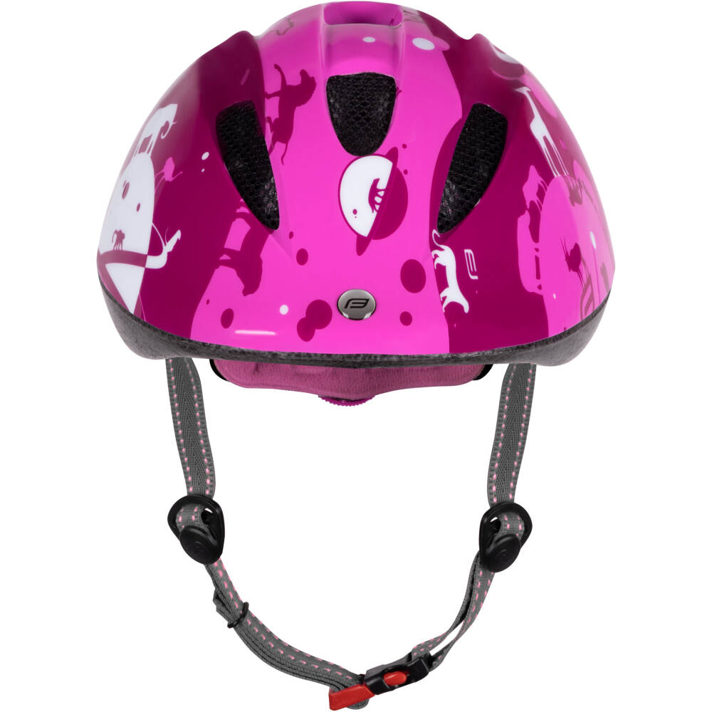 adjustable size and reflective elements. The smallest cyclists need the highest level of protection