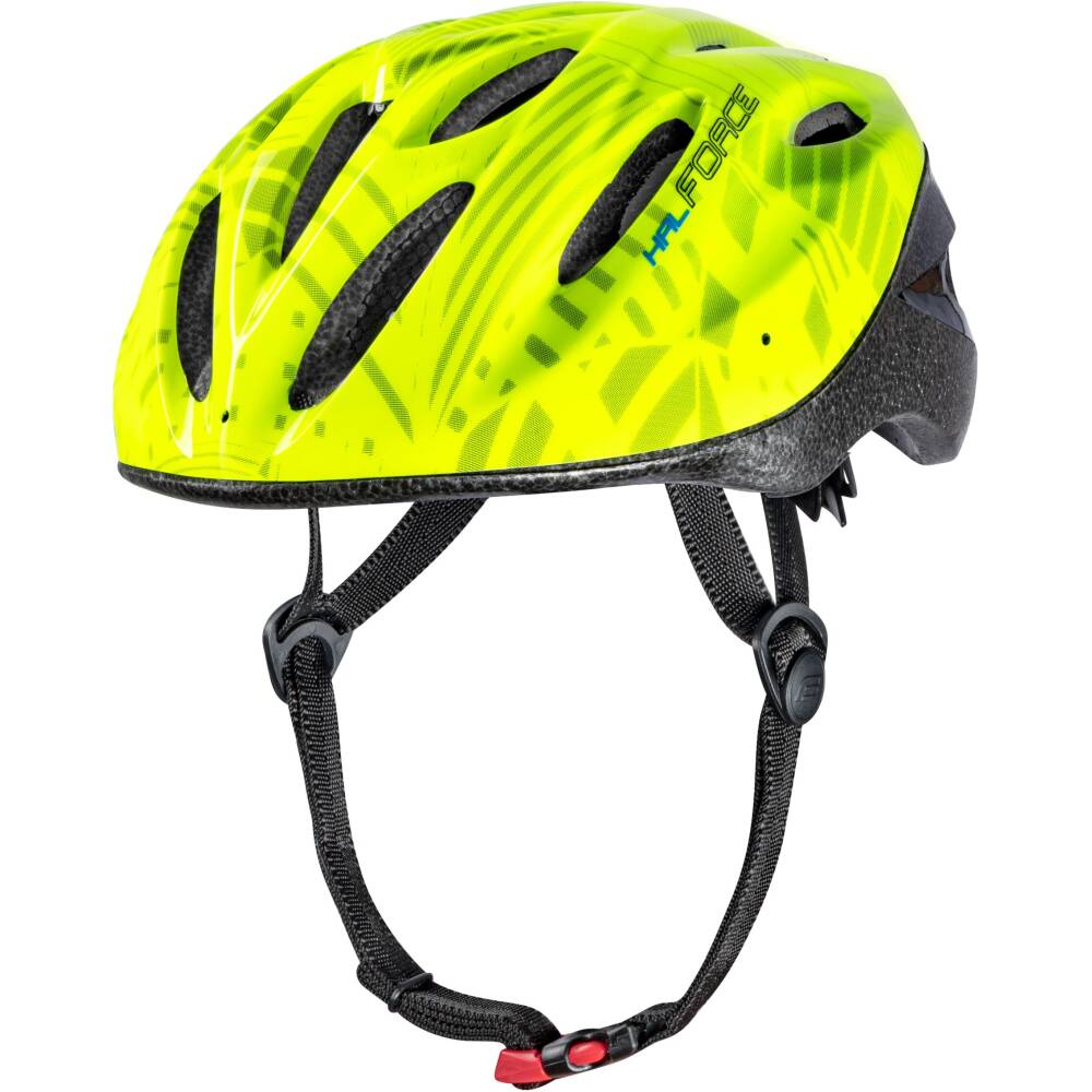 The economical helmet HAL ensures safety and also ventilation thanks to its 19 vents. Comfort and protection is ensured by padding under the chin and the possibility of adjusting the size with the wheel is a sure thing. The snap-on visor provides sun protection.<br><br><br>bonded