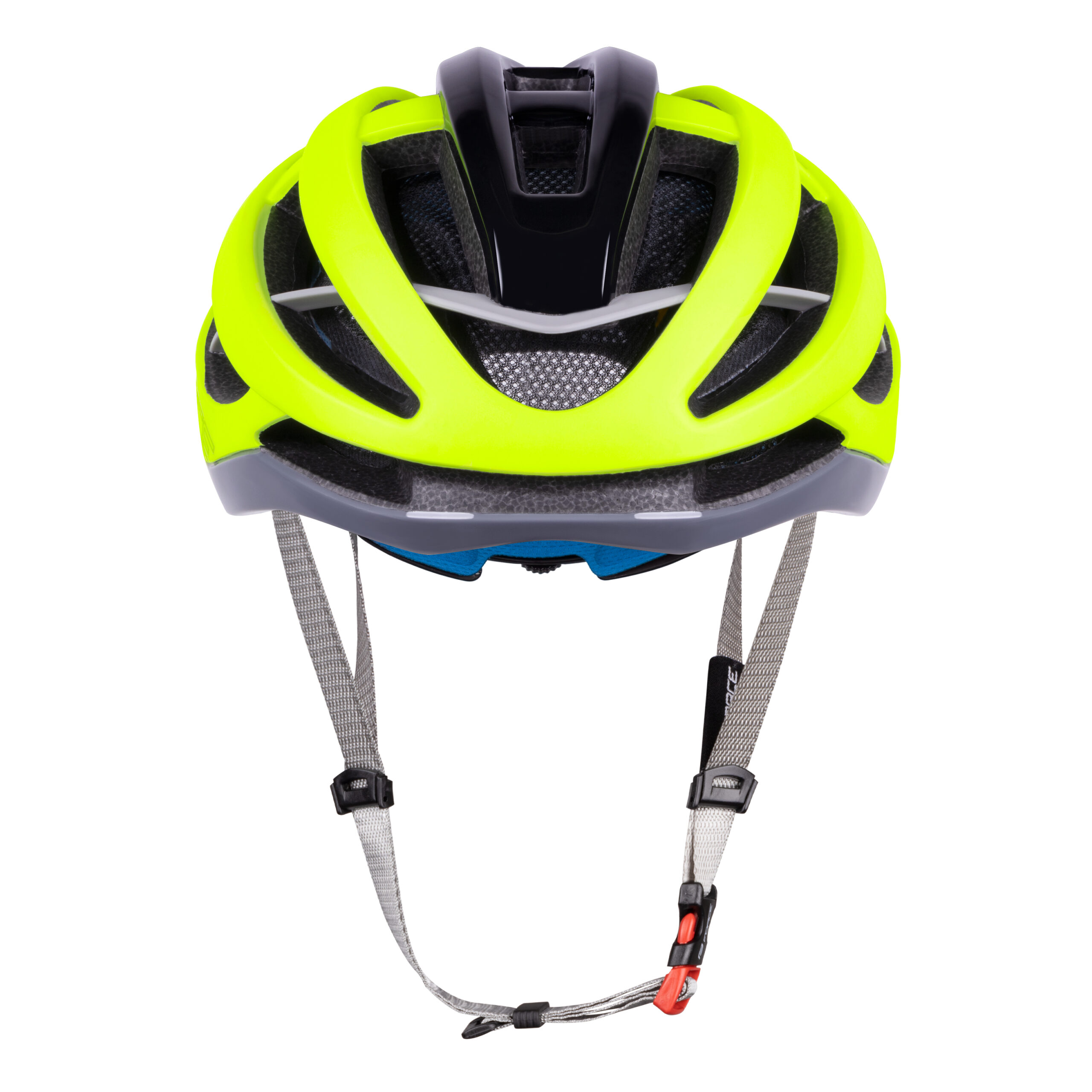 which keep it cool and dry. The compact and light fastening brings safe helmet wearing