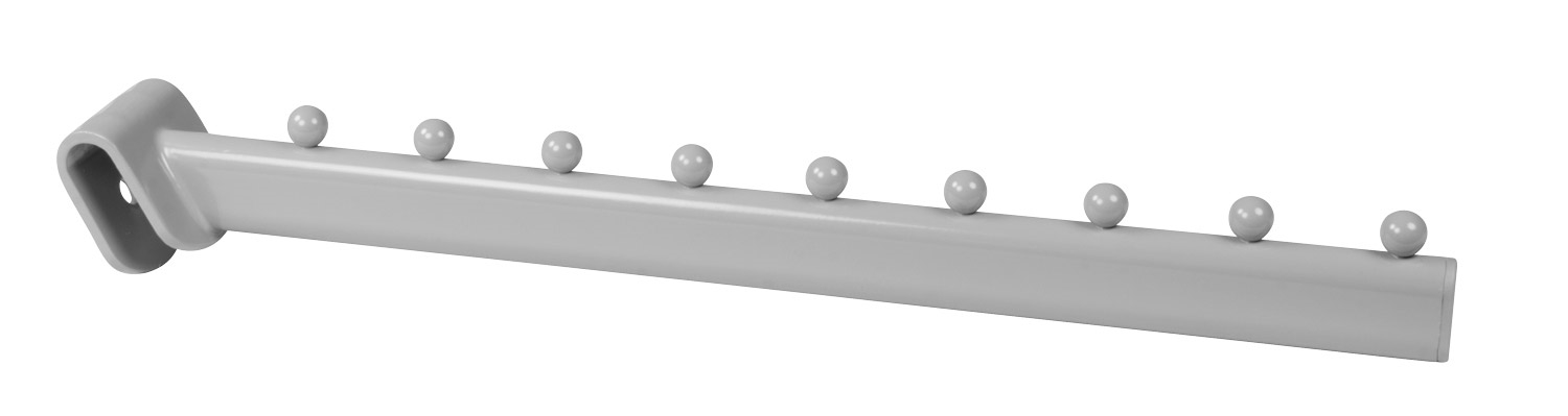 holder-arm for show wall FORCE for hanging of several hookslength 47 cm