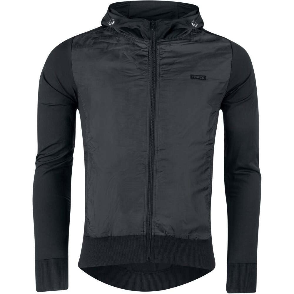 full length zip fastening hoddie/ jacket for casual time