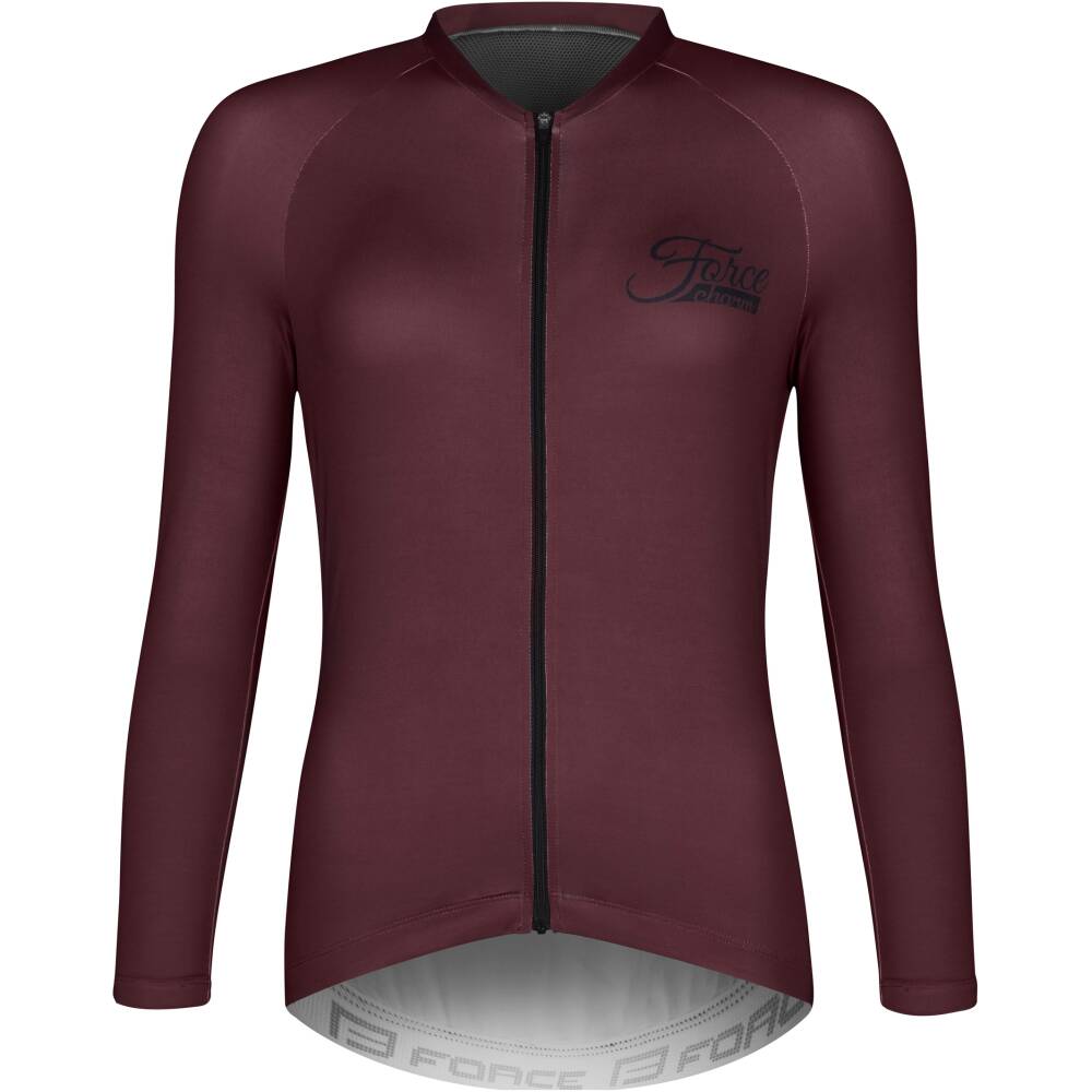 full length zip fastening