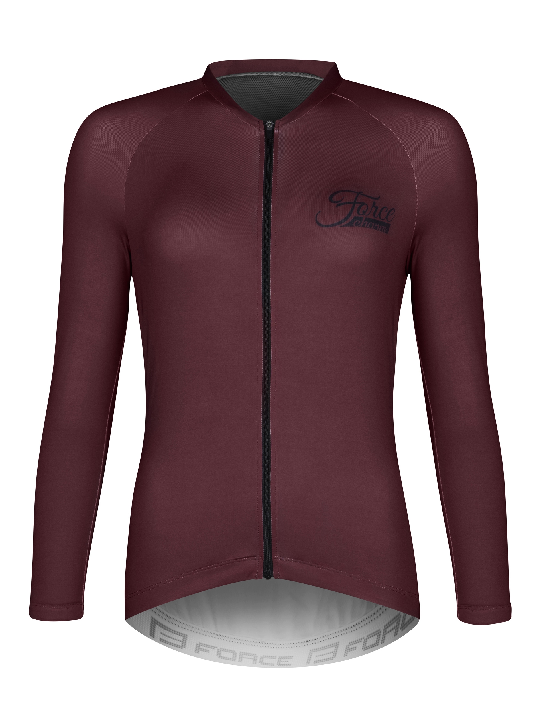 full length zip fastening