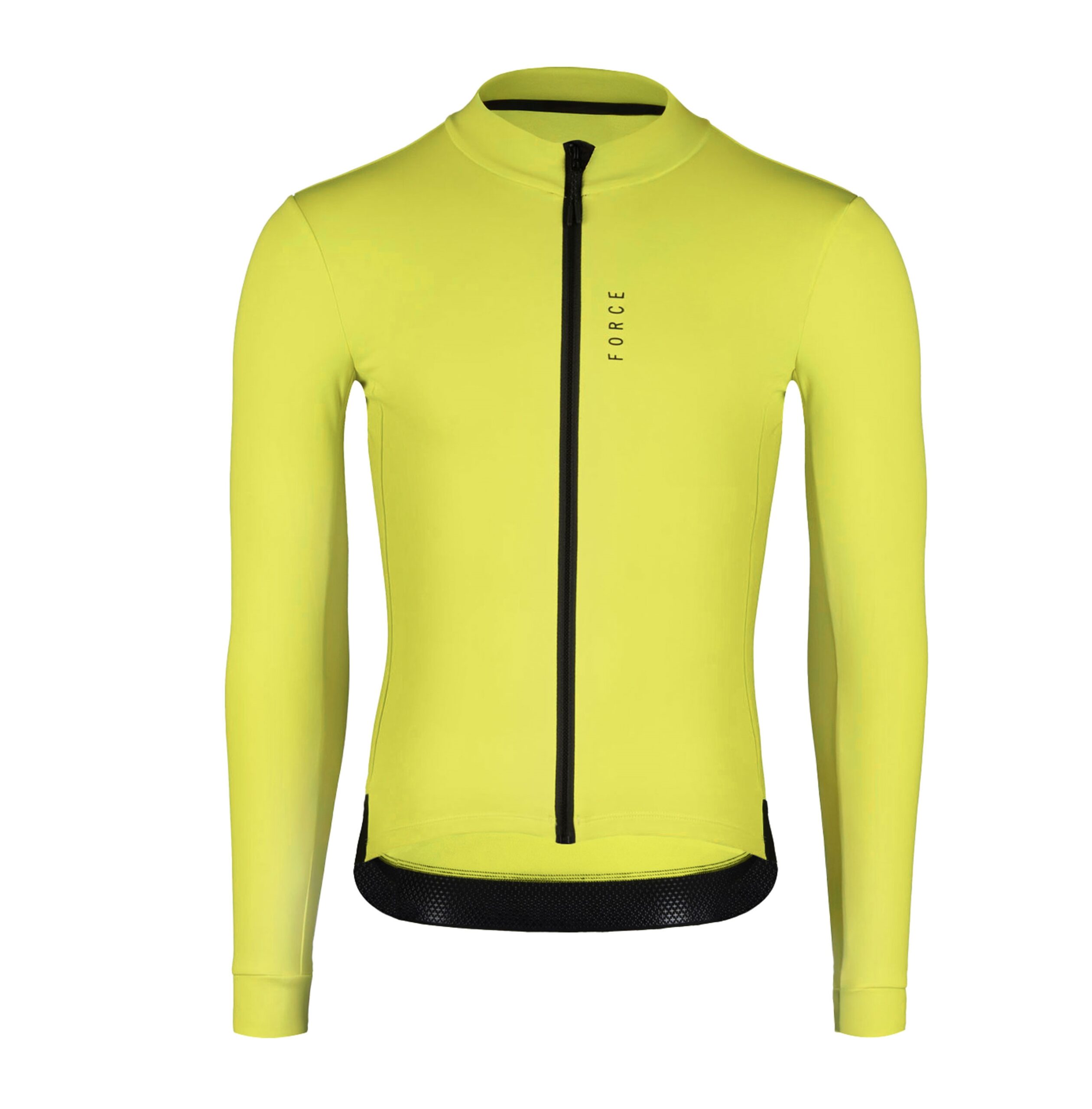 This insulated long-sleeve cycling jersey is designed for riding in cooler conditions