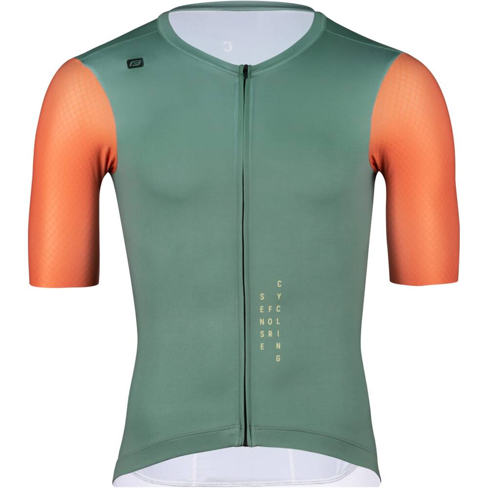 <p>This top-tier jersey is ideal for riders who want to give their best even during hot summer days. It features a modern