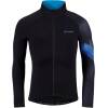 insulated jersey with long sleeves<br>full length zip fastening